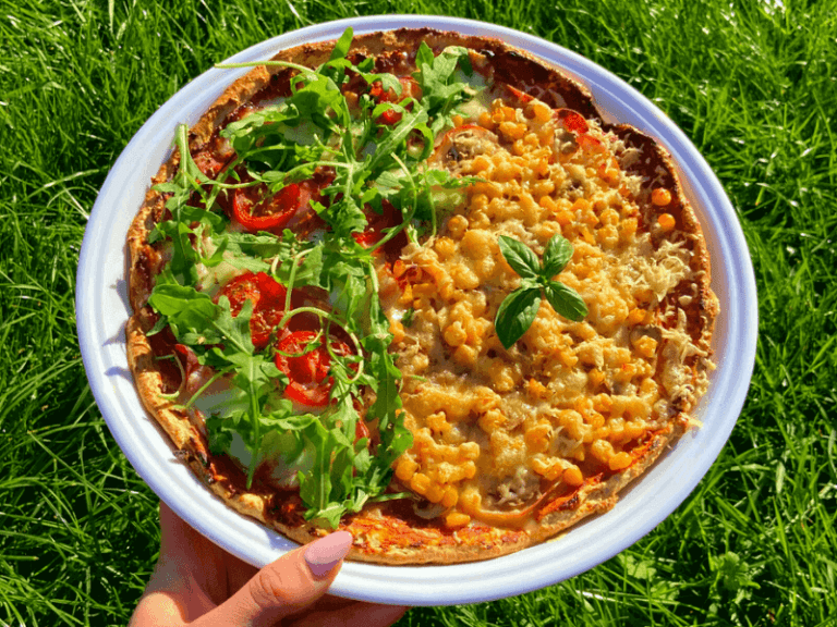 fit pizza z tvarohu
