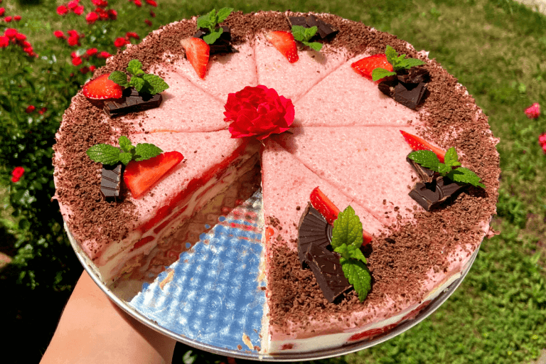 ovocná torta so želatínou
