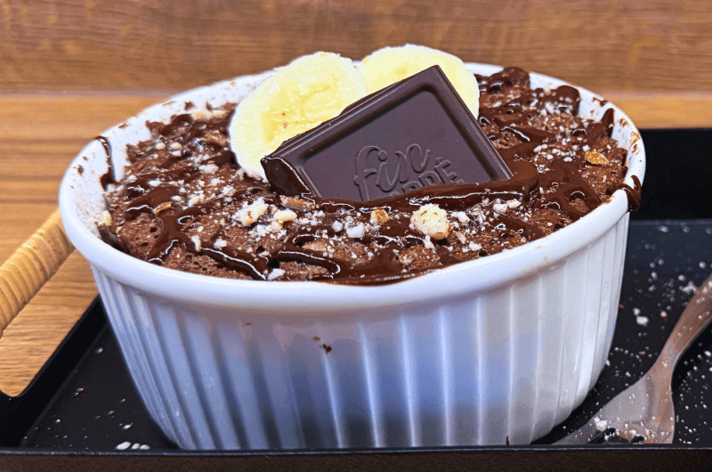 Proteínové extra čoko brownies bez múky: Len za 3 minúty